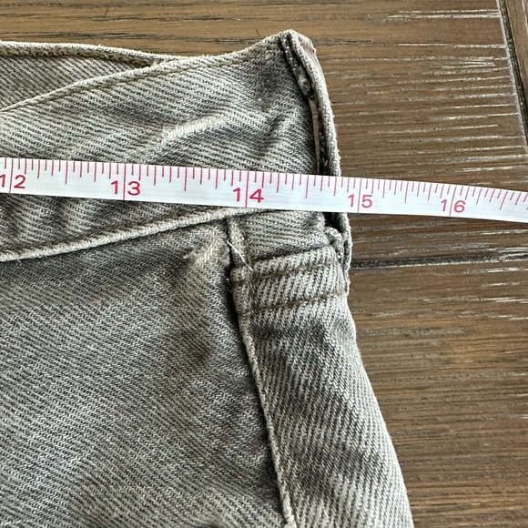 Levi’s 501 Button fly jeans 31x32 in grey - FITS TIGHTER - Picture 4 of 10